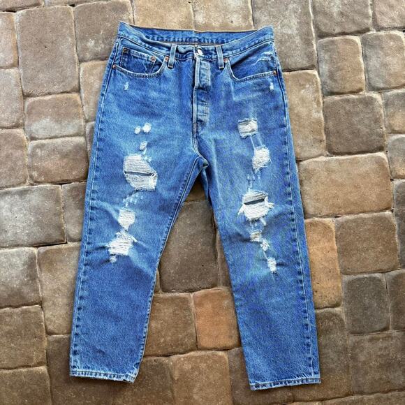 Levi's Button Fly Jeans - Picture 4 of 6